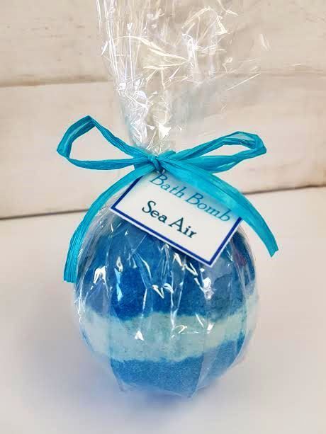 Salty Sea Air Bath Bomb with toy