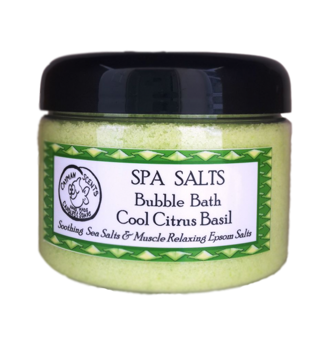 Cool Citrus Basil Spa Salts